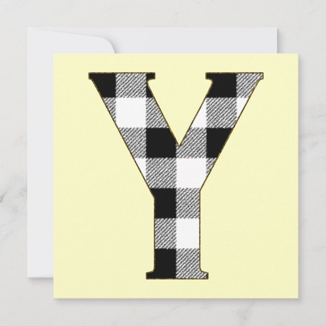 Gingham Check Y (Frente)