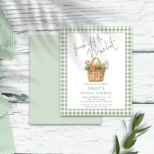 Gingham de orçamento fresco do Chá de panela de me