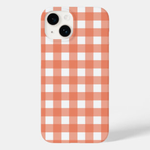 Gingham laranja