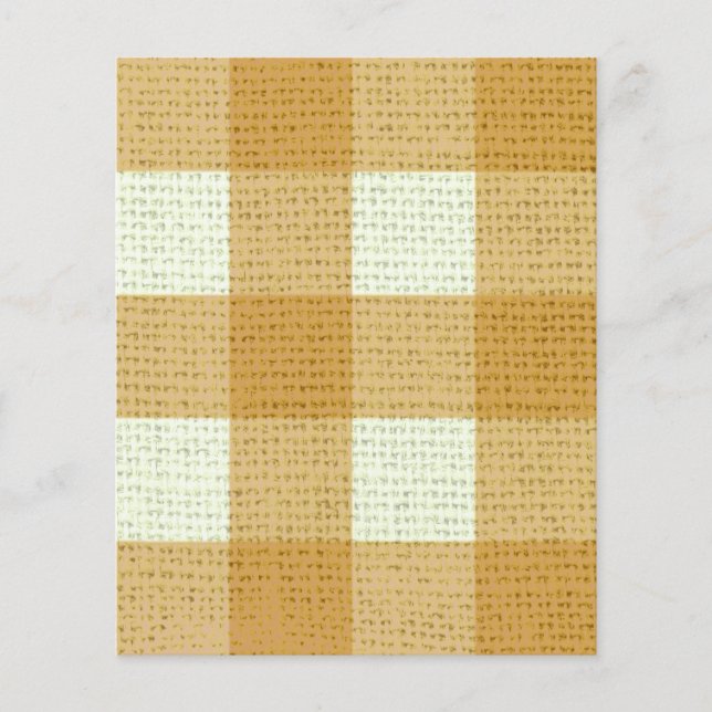 Gingham laranja (Frente)