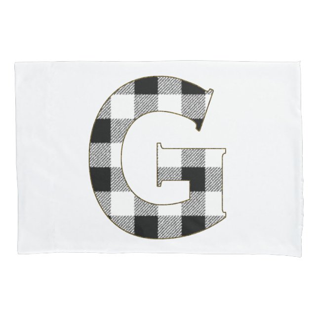 Gingham - Letra G (Frente)