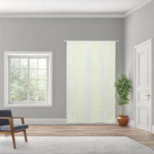 Gingham Pastel Green