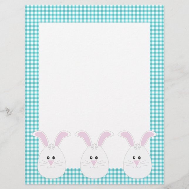Gingham Rabbit Letterhead (Frente)