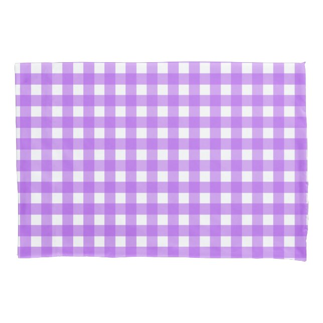 Gingham roxo brilhante (Frente)