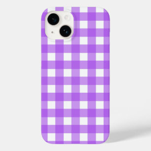 Gingham roxo brilhante