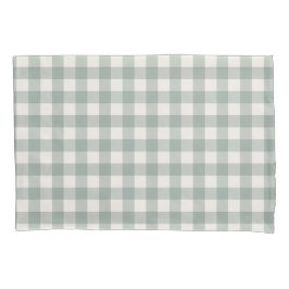 Gingham verifica xadrez verde