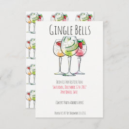 GINgle Bells| Convites de festas de Natal