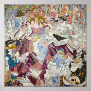 Gino Severini Cartaz de Impressão Hieroglífico Din