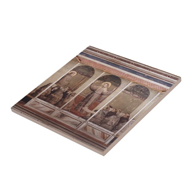 Giotto: St Francis aparece a St Anthony em Arles (Lateral)