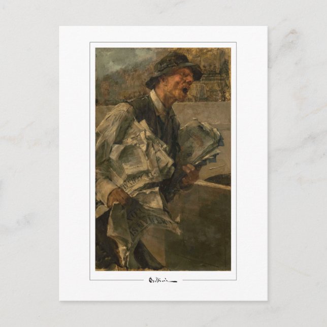 Giovanni Boldini #211 - Cartão Postal de Arte (Frente)