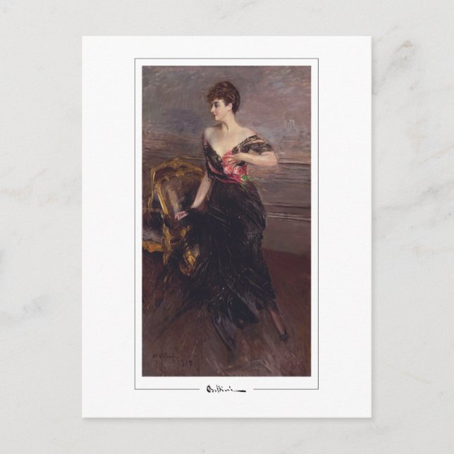 Giovanni Boldini #262 - Cartão Postal de Arte (Frente)