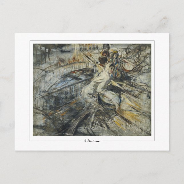 Giovanni Boldini #362 - Cartão Postal de Arte Refi (Frente)