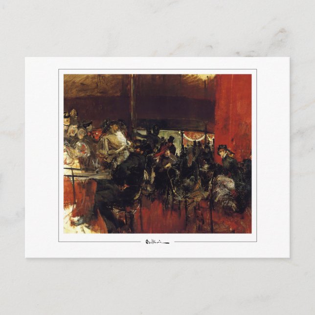 Giovanni Boldini #403 - Cartão Postal de Arte (Frente)