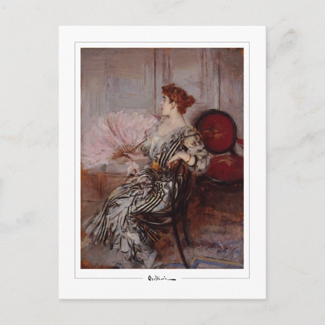 Giovanni Boldini #421 - Cartão Postal de Arte (Frente)