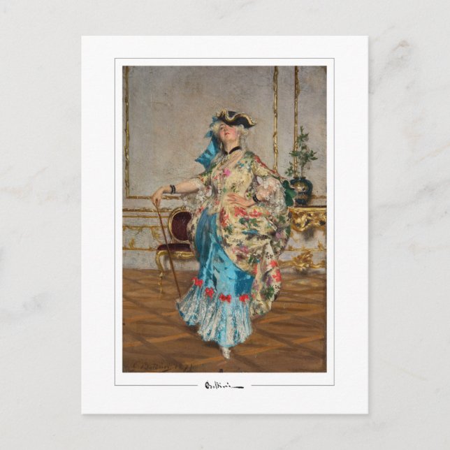 Giovanni Boldini #4 - Cartão Postal de Arte (Frente)