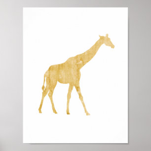 Girafa, Animal, estilo Safari, poster de quarto de