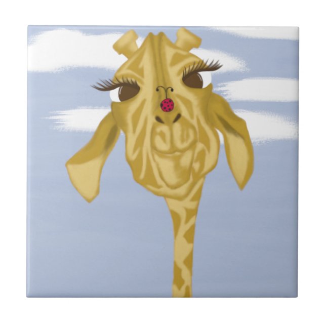 Girafa Bonita E Colorida (Frente)