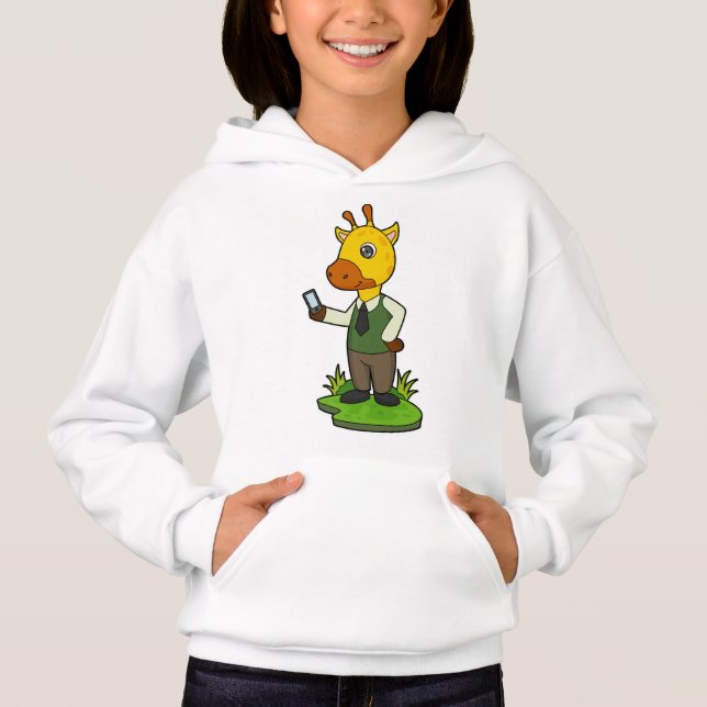 Girafa com celular (Frente)