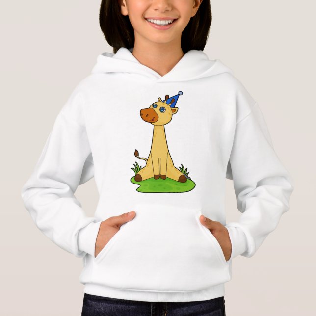 Girafa com chapéu de festa (Frente)