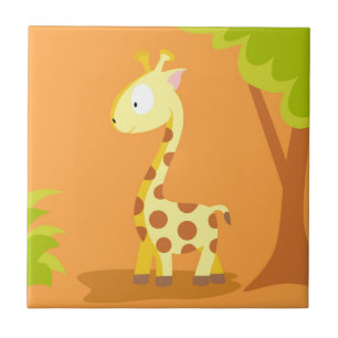 Girafa de meu serie dos animais do mundo