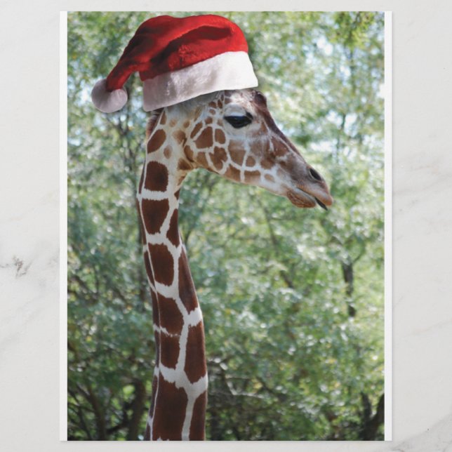 Girafa de Natal (Frente)