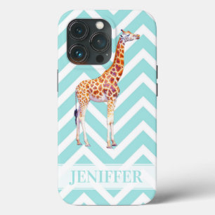 Girafa em zigzag chevron.                        