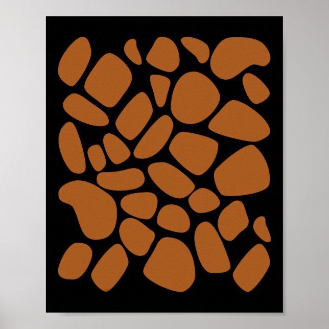 Girafa Impressão de Truque De Padrões Ou Tratar Se (Frente)