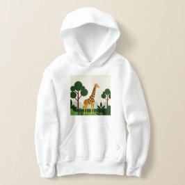 Girafa na floresta