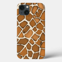 Girafa Pele com Pele Padrão Impressão