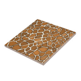 Girafa Pele com Pele Padrão Impressão