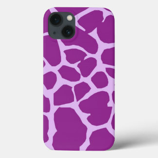 Girafa roxo do animal dos girafas de África do