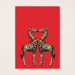 Girafas Apaixonadas<br><div class="desc">mamíferos doces formando coração com pescoço</div>