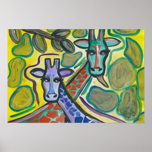 Girafas Poster (Frente)