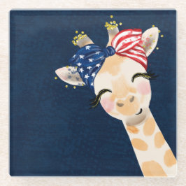 GIRAFFE AZUL BRANCO VERMELHO PATRIÓTICO