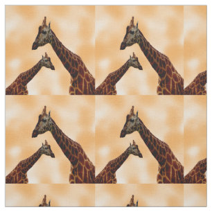 Giraffe Double Trouble, Tecido de Algodão