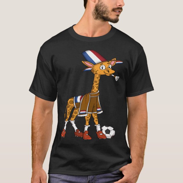 Giraffe Fan Holland Pullover Hoodie (Frente)
