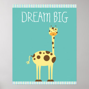 Giraffe ı Kids room Poster