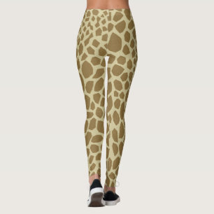 Giraffe Impressão Legging