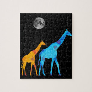 Giraffe Jigsee Quebra-cabeça