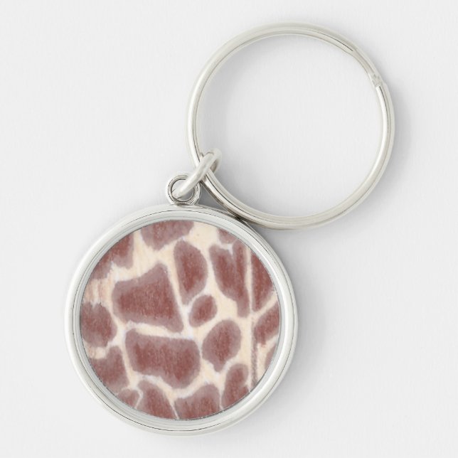 Giraffe Localiza Chaveiros de padrões (Frente)