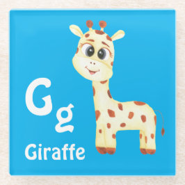 Giraffe personaliza ABC: Carta G - Adicionar seu n