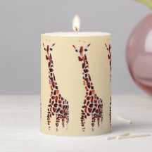 Giraffe Wild Animal Art