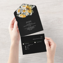 Girasóis Pretos Margarida Brilho Casamento de Verã