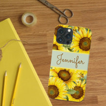 Girassóis Amarelo Amarelo-Russo Cor Marrom Aquosa