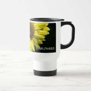 GIRASSÓIS, CANECA DE CAFÉ DE GIRASSOL CANECAS DE V