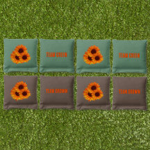 Girassóis De Verão Russos Com Texto Personalizado