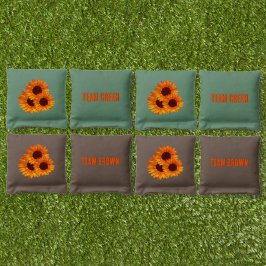 Girassóis De Verão Russos Com Texto Personalizado