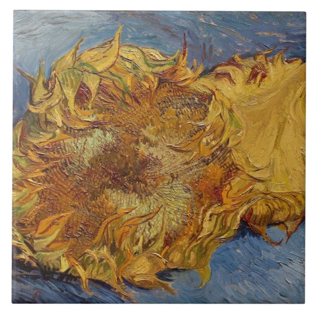 Girassóis de Vincent van Gogh |, 1887 (Frente)