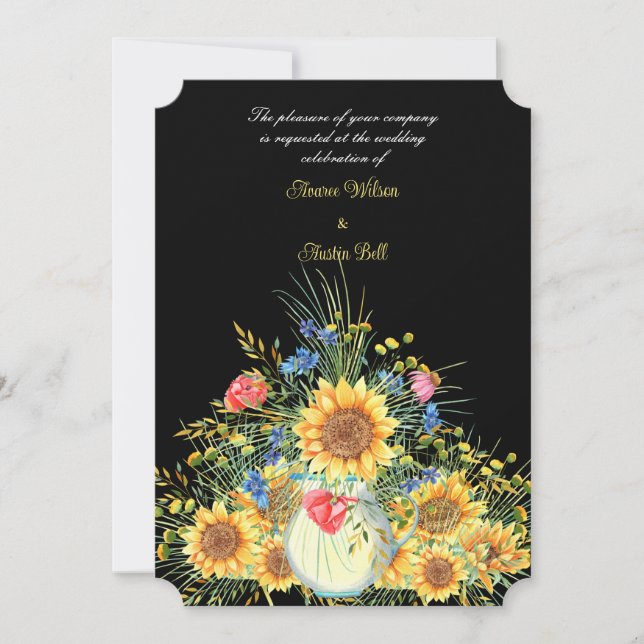 Girassóis Em Um Vaso (Frente)