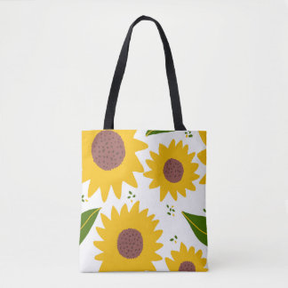Girassóis Galore Tote Bag